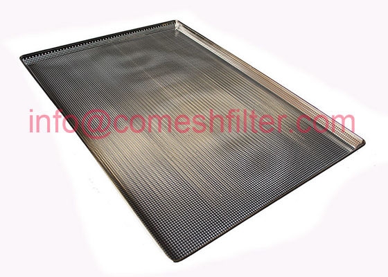 SS Screen Rectanglar Perforated Tray, ถาดตาข่ายสแตนเลส
