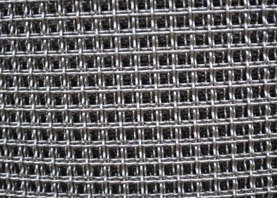1mm 1.2mm 304 สแตนเลส Crimped ลวดตาข่ายสำหรับถาดอบ