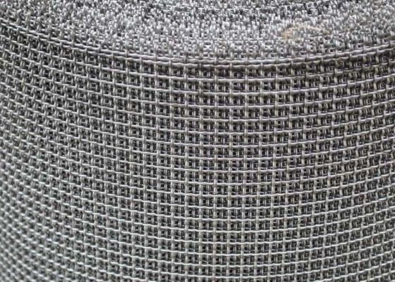 Heavy Duty 2mm 304 สแตนเลสลวดตาข่ายตาข่ายหน้าจอ Crimped สำหรับถาดอบแห้ง