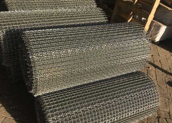 อาหารเกรด Crimped ทอลวดตาข่าย 304 สแตนเลสบาร์บีคิวย่างสุทธิ