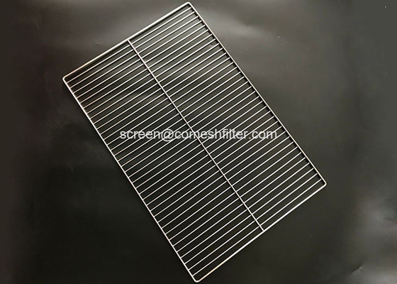 เตาย่างบาร์บีคิวสแตนเลส SGS ลวดตาข่ายถาด