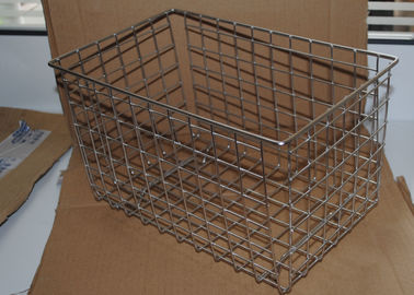 ราคาดี ห้องครัวห้องน้ำสี่เหลี่ยมผืนผ้า 50 * 35 * 10 ซม. สแตนเลสตะกร้า ออนไลน์
