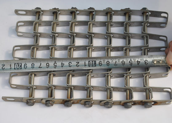 สายพานลำเลียงลวดตาข่าย 316L Honeycomb Ss สำหรับงานหนัก