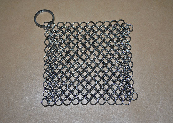 ราคาดี ห้องครัว 4x4 นิ้วสแตนเลส Chainmail น้ำยาทำความสะอาดเหล็กหล่อ ออนไลน์