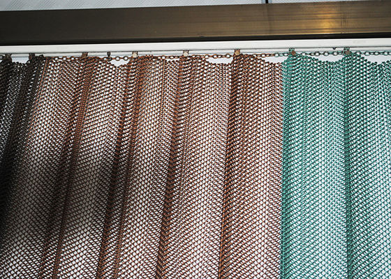 ผ้าม่าน Cascade Coil Drapery ผ้าม่านอลูมิเนียมตกแต่งสำหรับเพดาน