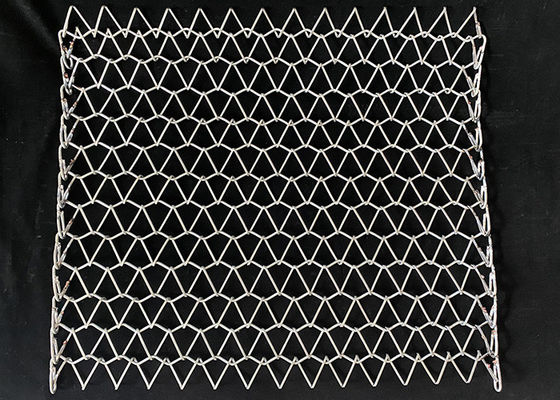 ราคาดี Veneer Dryer Spiral 316l Stainless Steel Wire Mesh Conveyor Belt ออนไลน์