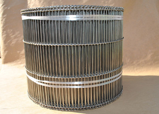 สายพานลำเลียงลวดตาข่ายแบบแบนขนาด 1 มม. ขนาดที่กำหนดเอง Stainless Steel
